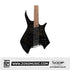 SQOE SEIB995 Roasted Maple Neck, Headless Humbucker Electric Guitar
