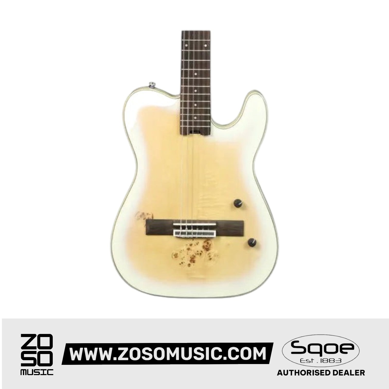 SQOE SEGD600 Nylon Electric Guitar with Piezo Pickups
