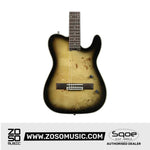 SQOE SEGD600 Nylon Electric Guitar with Piezo Pickups