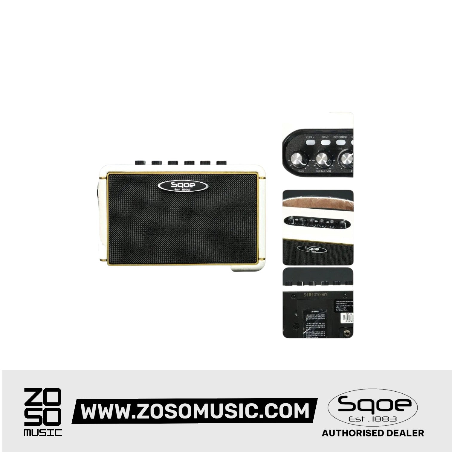 Sqoe S4 10watt Modelling Amplifier (with Apps Control)
