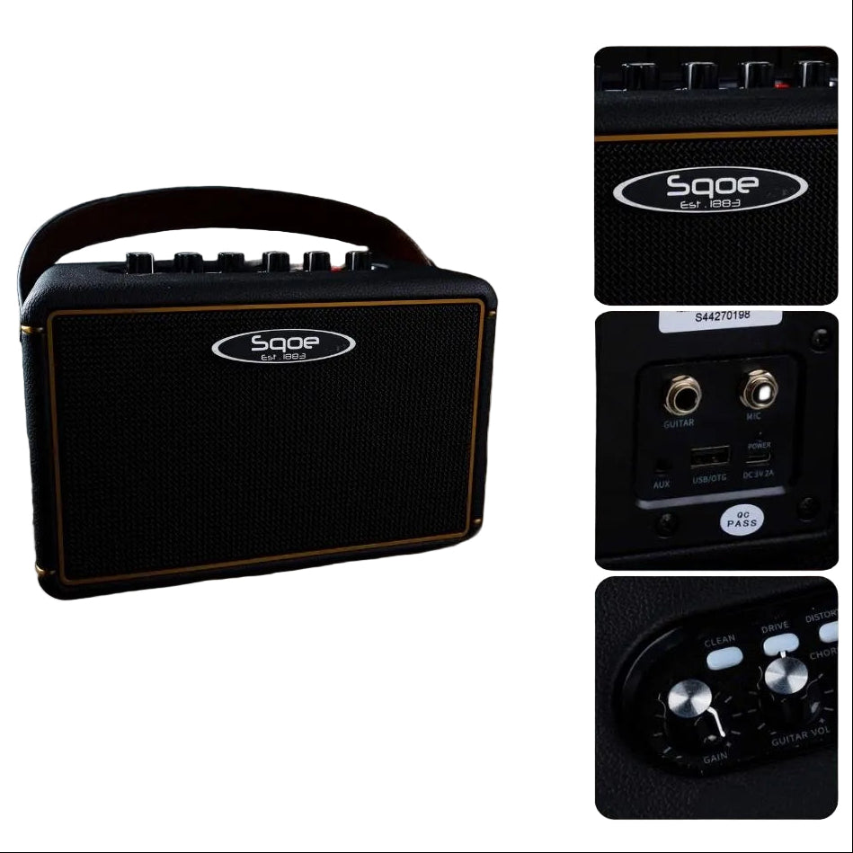Sqoe S4 10watt Modelling Amplifier (with Apps Control) | Zoso Music Sdn Bhd