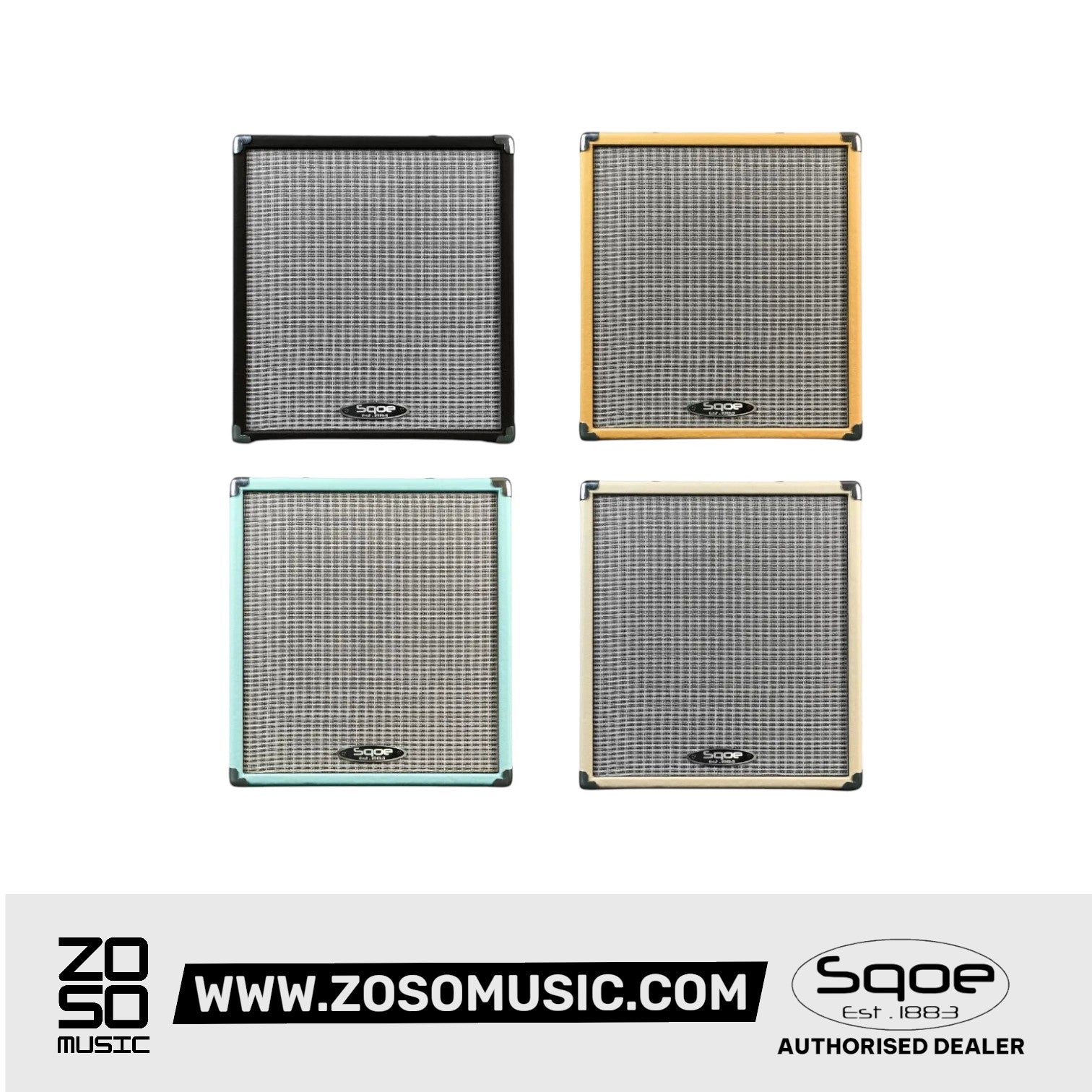 Sqoe SQ-40B Professional 40W Electric Bass Amp | Zoso Music Sdn Bhd