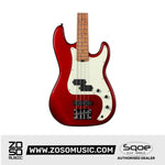 Sqoe SPJ600 Roasted Maple Series PJ 4 String Bass Guitar