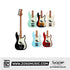 Sqoe SPJ600 Roasted Maple Series PJ 4 String Bass Guitar | Zoso Music Sdn Bhd