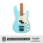 Sqoe SPJ600 Roasted Maple Series PJ 4 String Bass Guitar