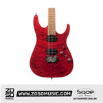 SQOE SEIB950 HH Roasted Maple Series Electric Guitar