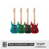 SQOE SEIB950 HH Roasted Maple Series Electric Guitar | Zoso Music Sdn Bhd