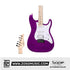 SQOE SEIB680 HSS with Flame Maple Top Electric Guitar