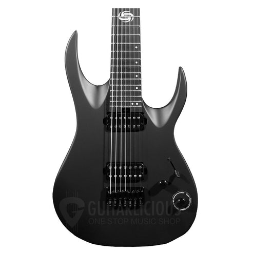SQOE SEIB7S 7 String with Roasted Maple Neck Electric Guitar