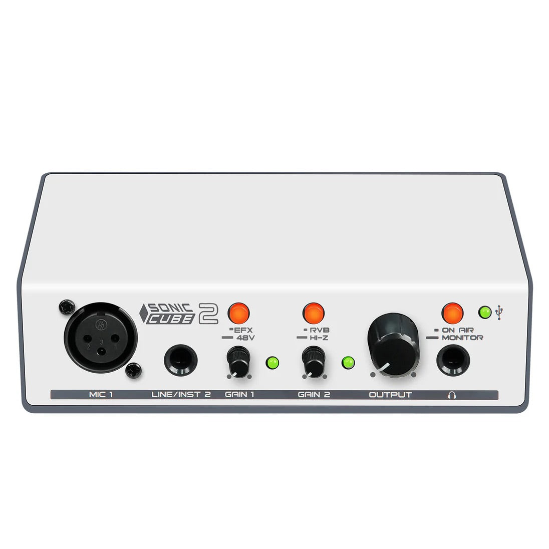 Sonicake QAI-23 Sonic Cube 2 Dual-channel Professional Audio Interface Analog Preamp | Zoso Music Sdn Bhd