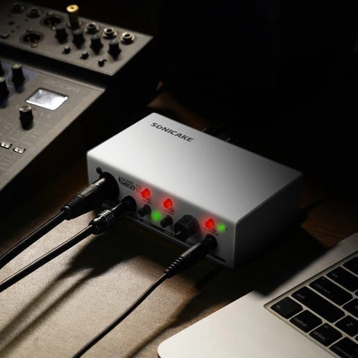 Sonicake QAI-23 Sonic Cube 2 Dual-channel Professional Audio Interface Analog Preamp