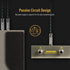 SONICAKE Momentary FootSwitch A/B Dual Way Footswitch Foot Controller with TRS Cable