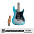SQOE SEST880 HSS Roasted Maple Smart Electric Guitar