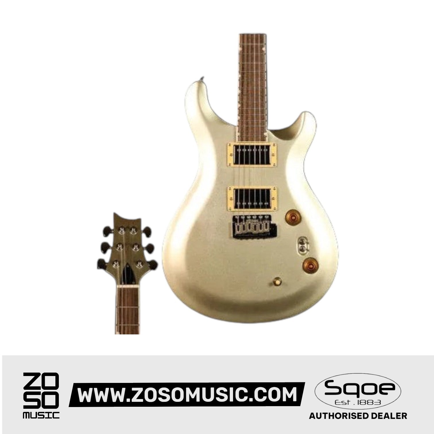 SQOE SEPRS200 HH Electric Guitar