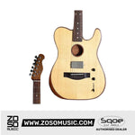 SQOE SEAE910 Acoustasonic Guitar