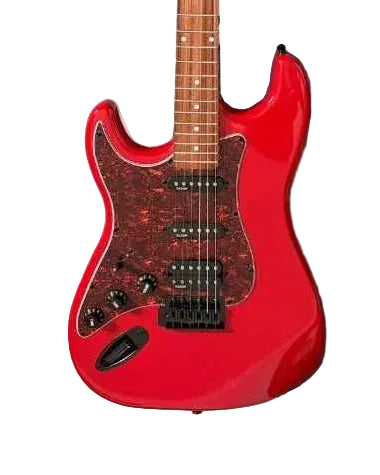 SQOE SEST230 Super Stratocaster Body HSS Electric Guitar Rosewood Fretboard