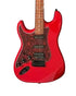 SQOE SEST230 Super Stratocaster Body HSS Electric Guitar Rosewood Fretboard