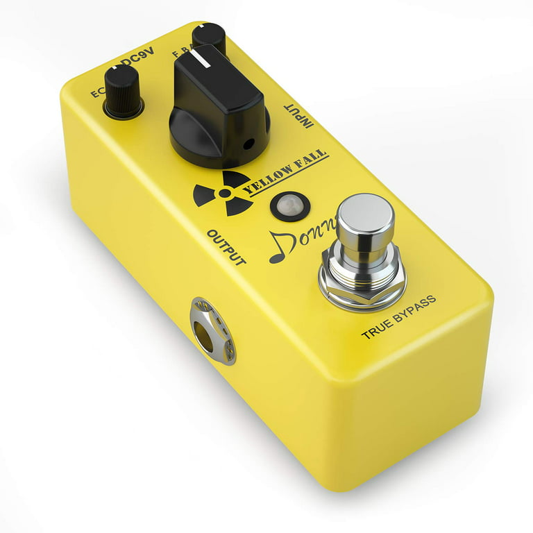 Donner Yellow Fall Delay Effect Pedal |  DONNER |  EFFECTS |  Zoso Music