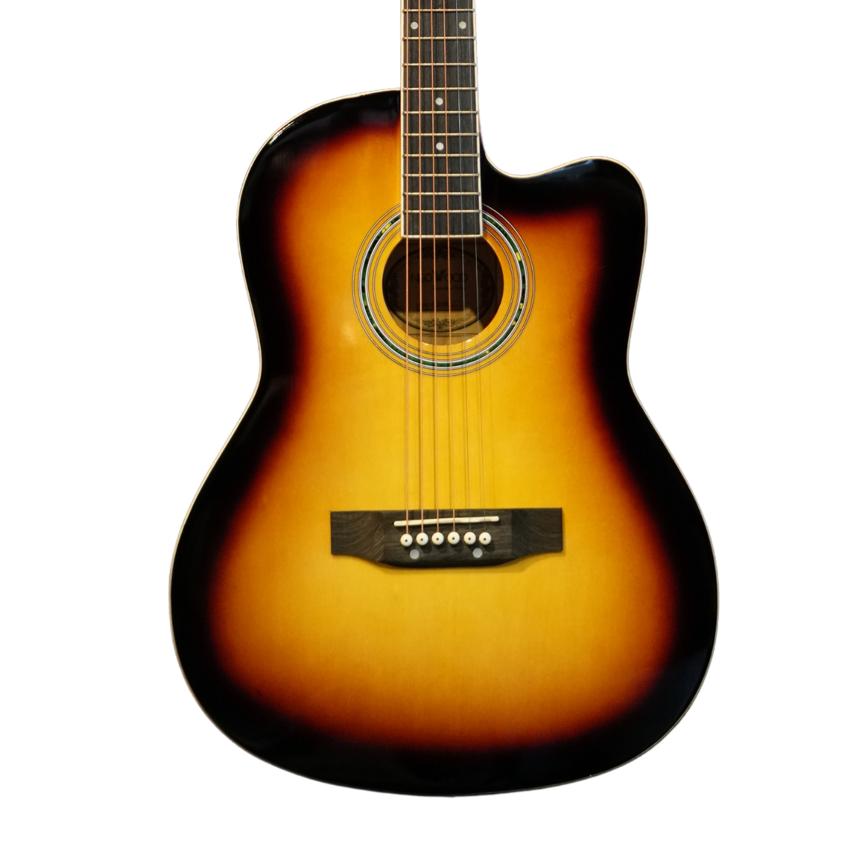 Neowood C10 SB 39Inch Acoustic Guitar Gloss Finish Sunburst | Zoso Music Sdn Bhd
