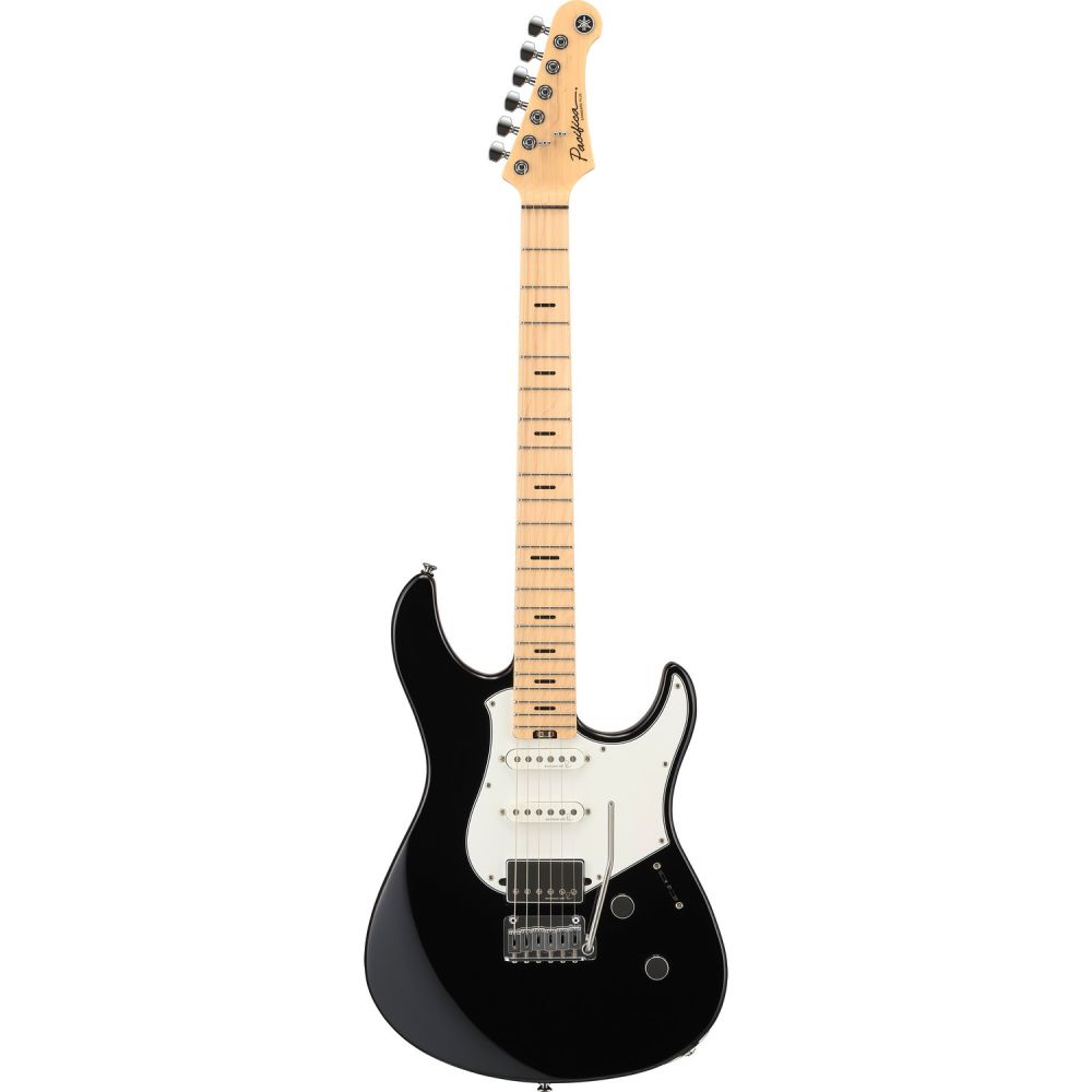 Yamaha PACS+12M Pacifica Standard Plus Electric Guitar, Maple Fingerboard - Black