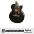 Epiphone EEJ2BKGH1 J-200 EC Studio Acoustic Electric Guitar Black |  EPIPHONE |  ACOUSTIC GUITAR |  Zoso Music