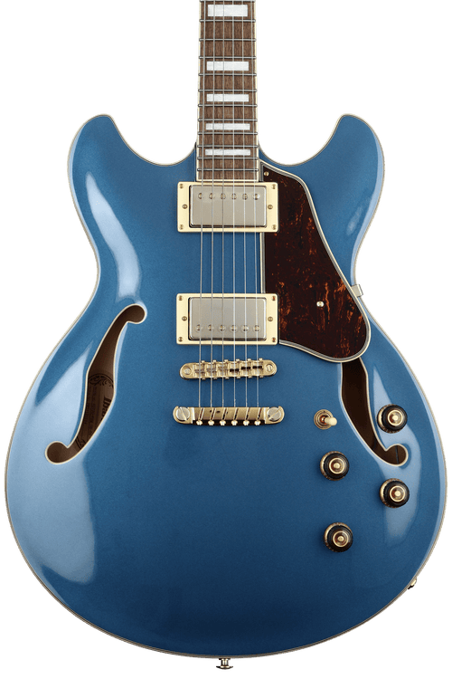 Ibanez Artcore AS73G Semi-hollow Electric Guitar - Prussian Blue Metallic | Zoso Music Sdn Bhd