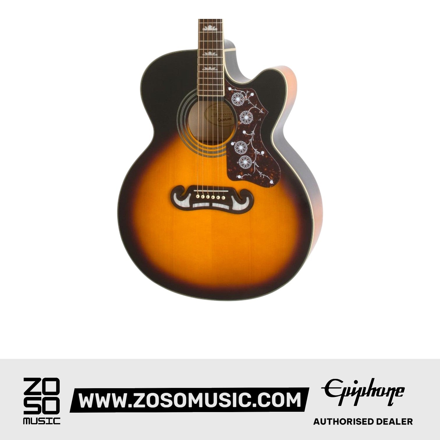 Epiphone J-200 EC Studio Acoustic Electric Guitar