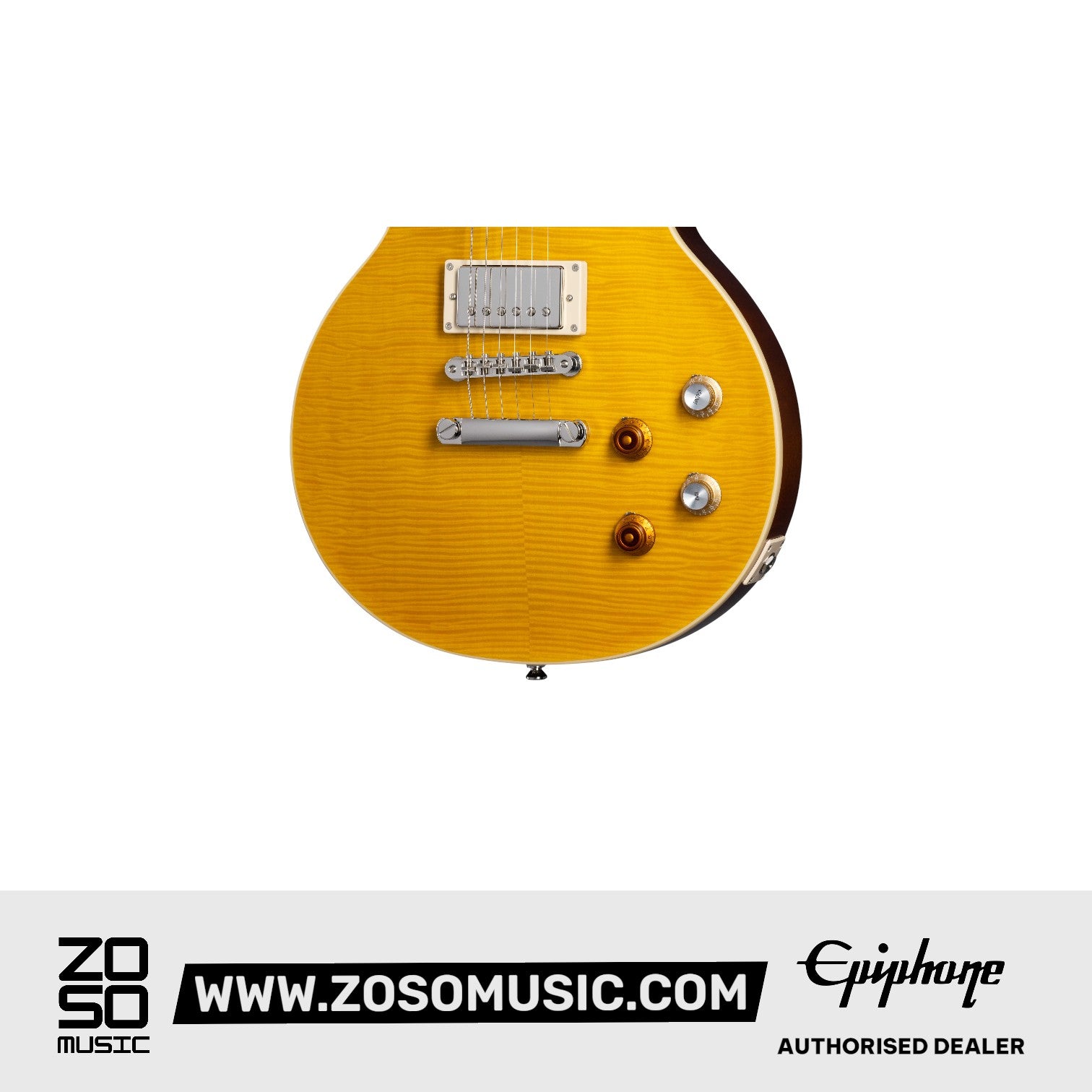 Epiphone EIGCKH59LPSGNYNH1 Kirk Hammett “Greeny” 1959 Les Paul Standard Electric Guitar, w/Case - Greeny Burst |  EPIPHONE |  ELECTRIC GUITAR |  Zoso Music