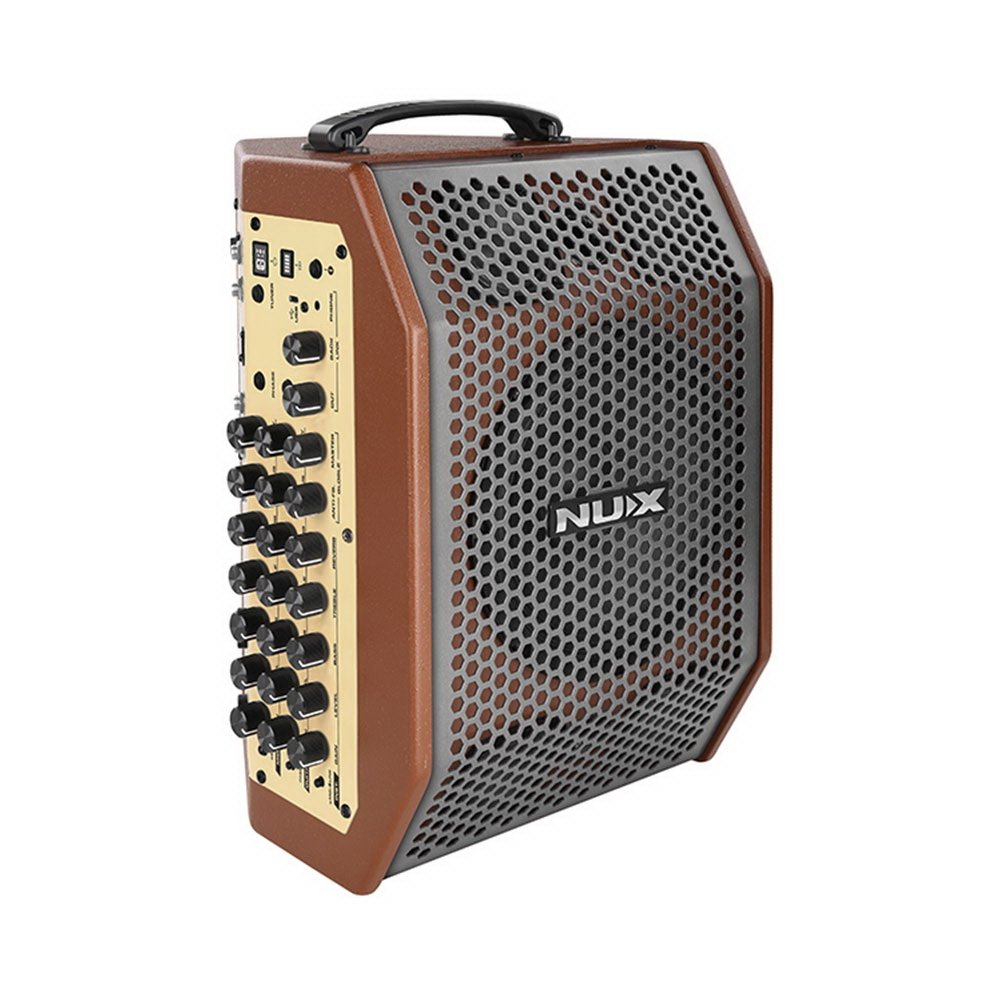 Nux Battery-Powered Acoustic Guitar Amplifier Street Artist SA-100 |  NUX |  AMPLIFIER-ACOUSTIC |  Zoso Music