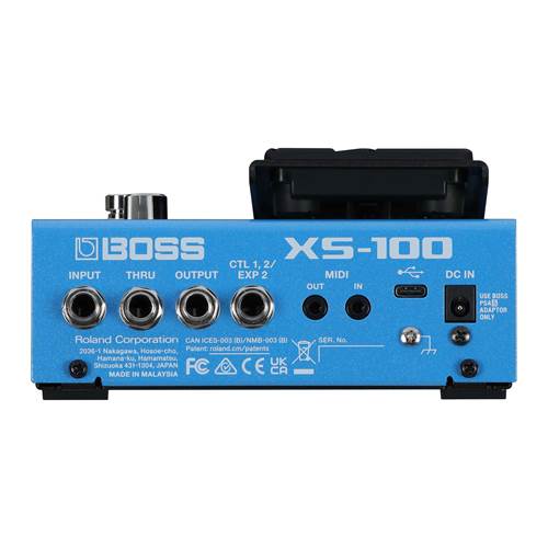 Boss XS-100 Poly Shifter Pitch-shift Pedal |  BOSS |  SUSTAIN PEDALS |  Zoso Music