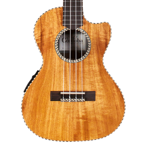 Cordoba 25T-CE Tenor Electric Ukulele - Acacia Top, Figured Acacia Back & Sides | Zoso Music Sdn Bhd