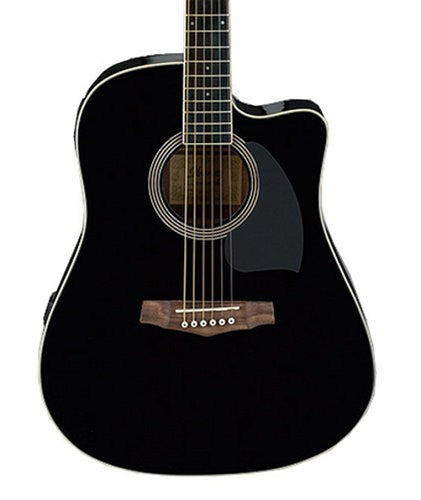 Ibanez Pf15ece Pf Series Acoustic Guitar Cutaway With Eq Bk (Black) |  IBANEZ |  ACOUSTIC GUITAR |  Zoso Music