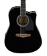 Ibanez Pf15ece Pf Series Acoustic Guitar Cutaway With Eq Bk (Black) |  IBANEZ |  ACOUSTIC GUITAR |  Zoso Music