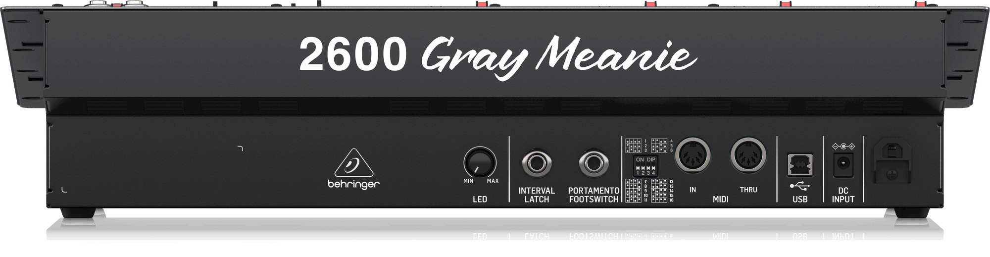 Behringer 2600 Gray Meanie Limited-Edition Analog Semi-modular Synthesizer | BEHRINGER , Zoso Music