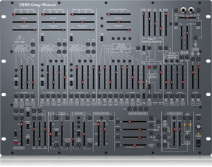 Behringer 2600 Gray Meanie Limited-Edition Analog Semi-modular Synthesizer | BEHRINGER , Zoso Music