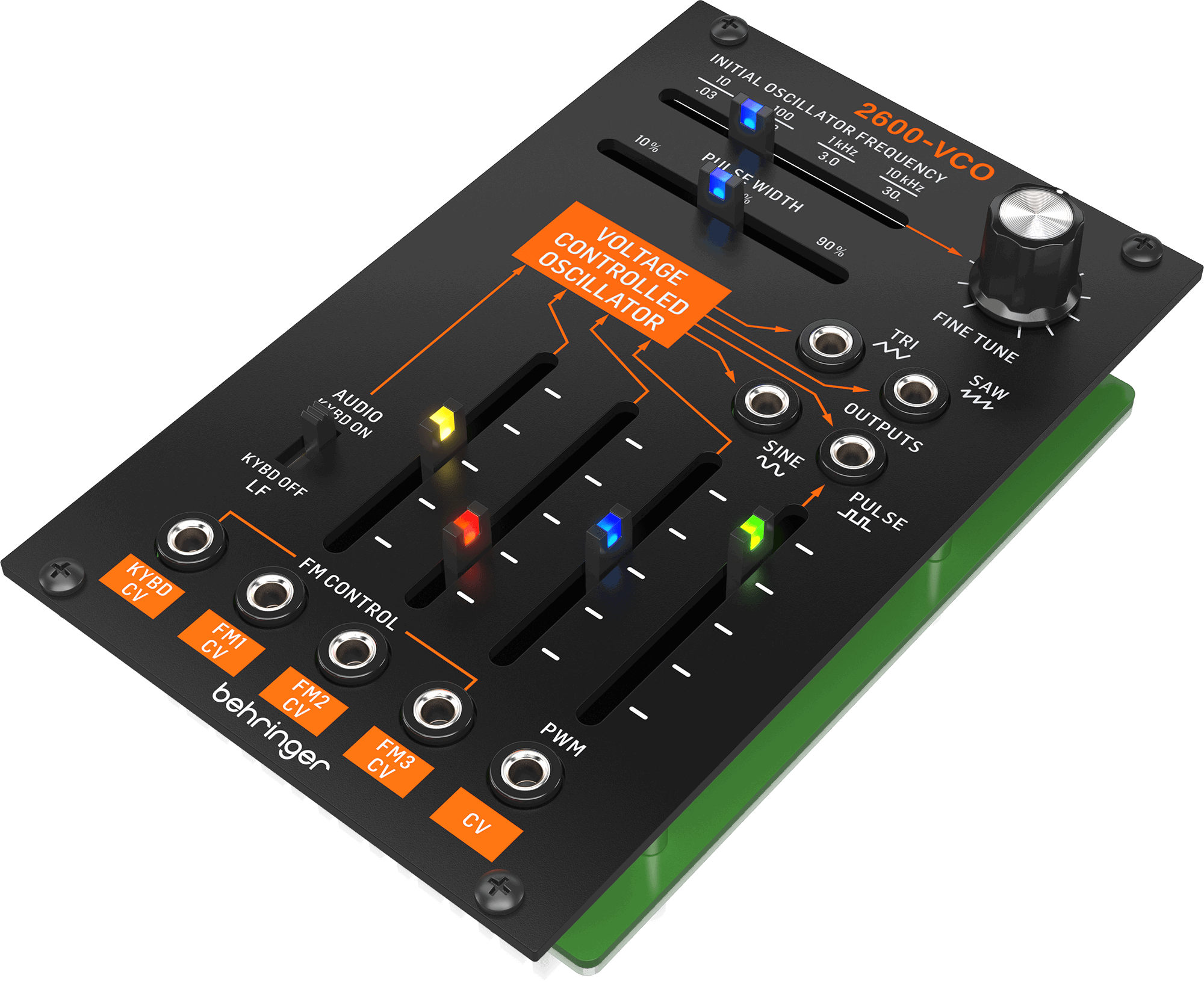 Behringer 2600 VCO Eurorack Voltage-Controlled Oscilator | BEHRINGER , Zoso Music