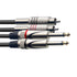 Stagg STC1,5PCM Dual Mono 1/4 Inch to Dual RCA Cable - 1.5 Meter - Zoso Music