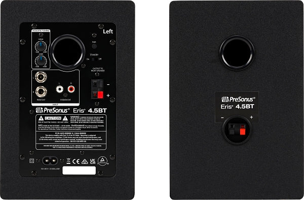 PreSonus Eris 4.5BT 2nd Gen 4.5-Inch Media Reference Monitors With Bluetooth Wireless Technology(Pair) |  PRESONUS |  STUDIO MONITOR |  Zoso Music