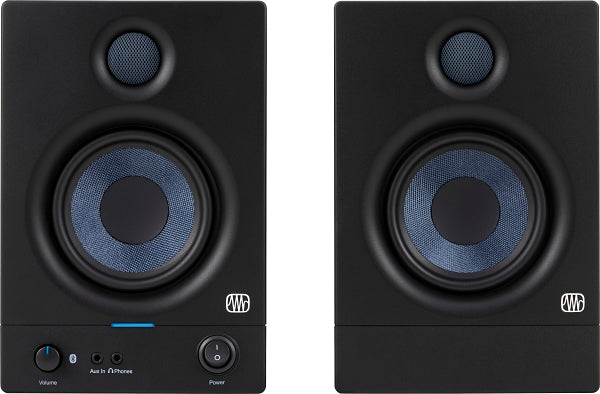 PreSonus Eris 4.5BT 2nd Gen 4.5-Inch Media Reference Monitors With Bluetooth Wireless Technology(Pair) - Zoso Music