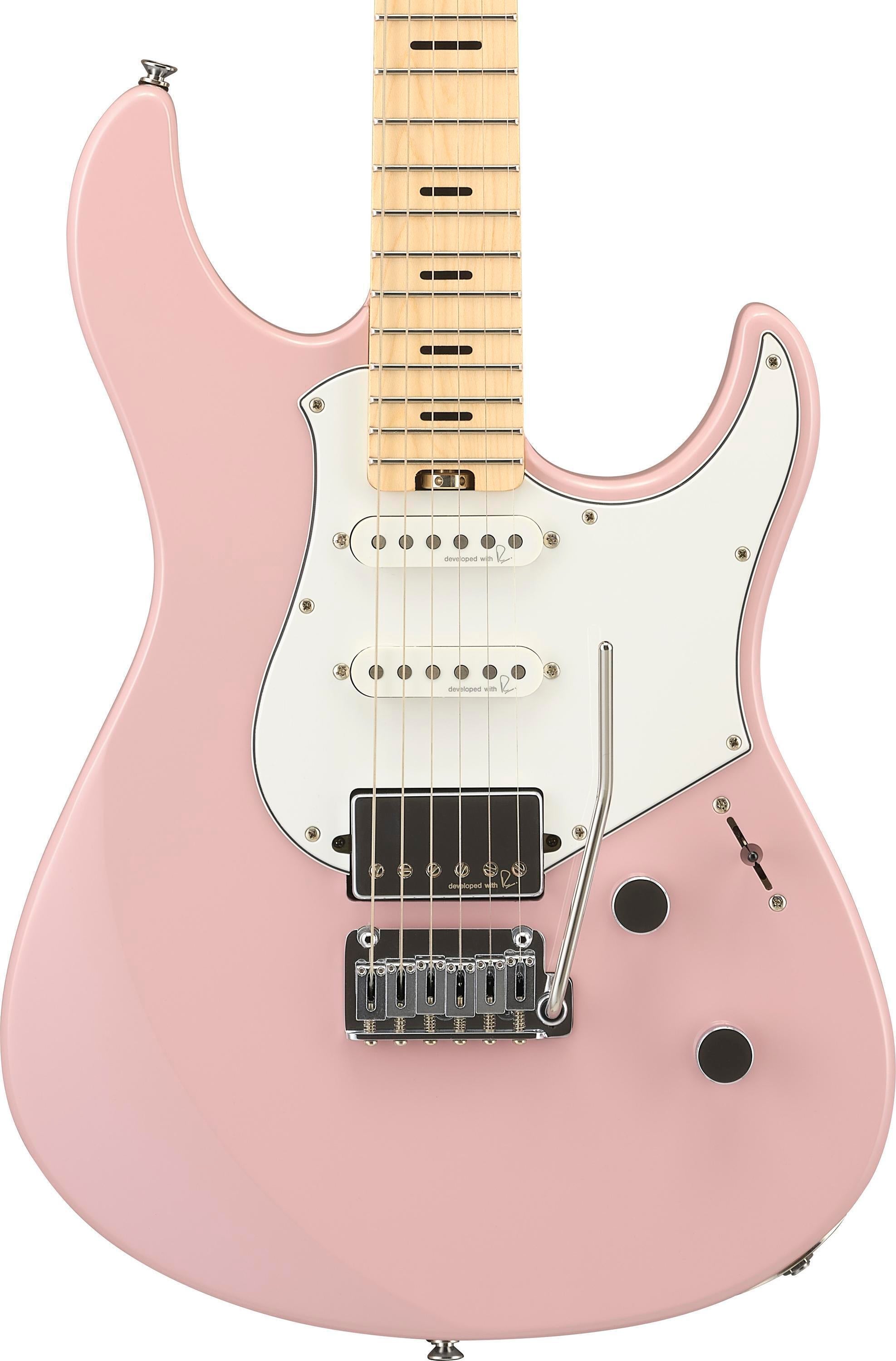 Yamaha PACS+12M Pacifica Standard Plus Electric Guitar, Maple Fingerboard - Ash Pink | Zoso Music Sdn Bhd