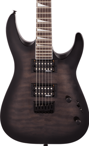 Jackson JS Series Dinky Arch Top JS32Q DKA HT Electric Guitar, Amaranth FB, Transparent Black Burst |  JACKSON |  ELECTRIC GUITAR |  Zoso Music