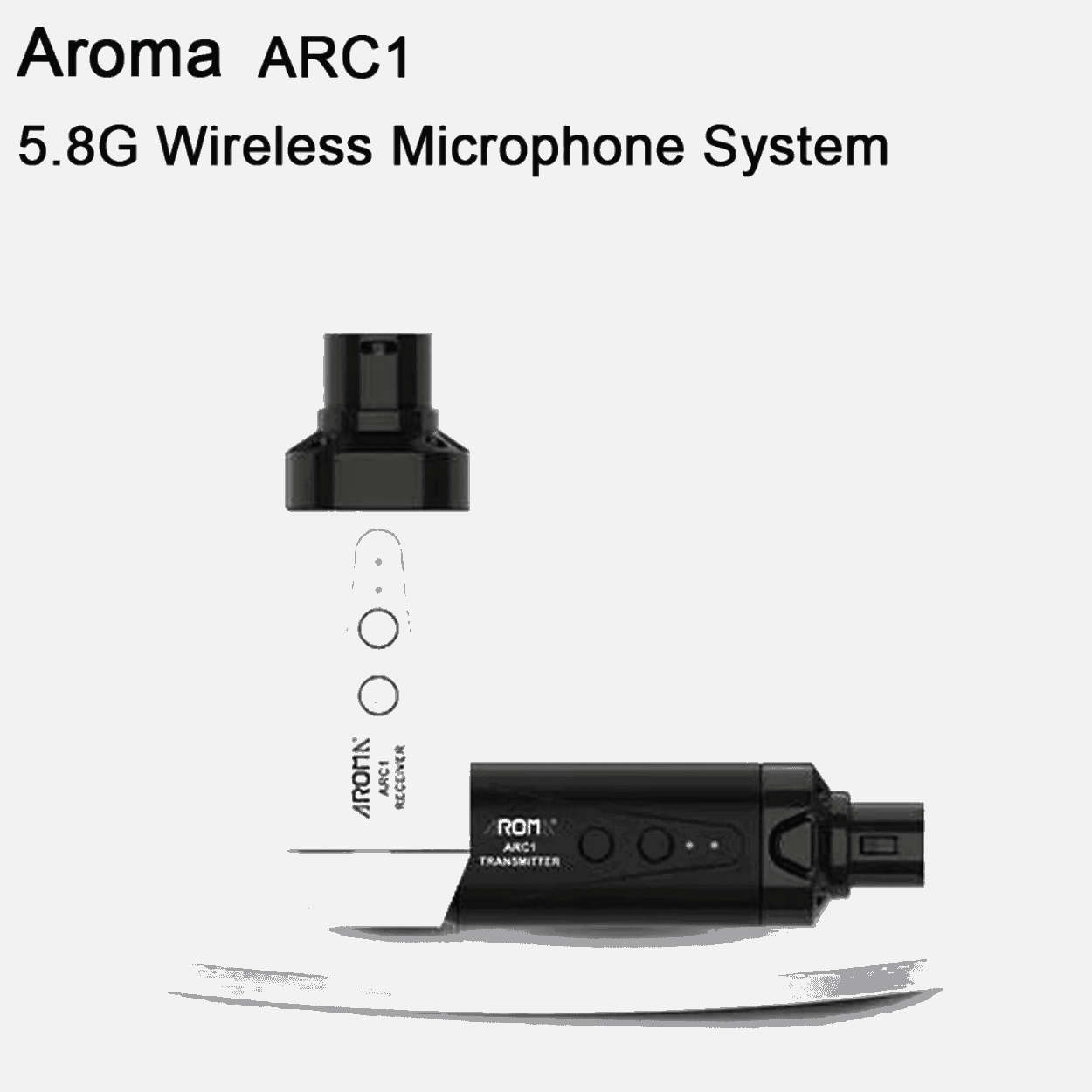 Aroma ARC1 5.8GHZ Wireless Mic Transmission System | AROMA , Zoso Music