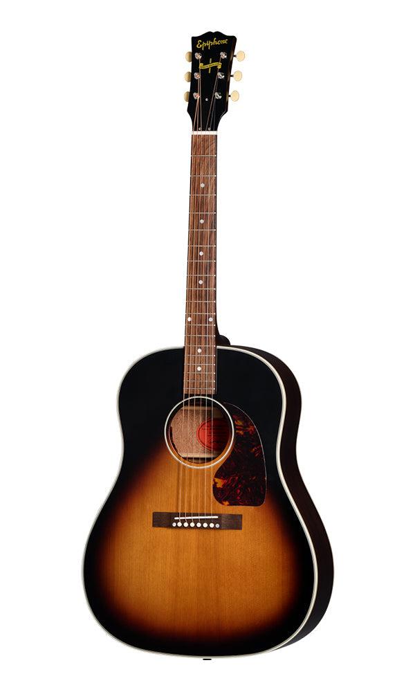 (Epiphone Inspired by Gibson Custom) Epiphone ECJ4542VSVNH1 1942 Banner J-45 Acoustic-Electric Guitar - Vintage Sunburst