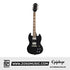 Epiphone ES1PPSGEBNH3 Power Players SG Electric Guitar - Dark Matter Ebony (Gig Bag, Cable, Picks Included) |  EPIPHONE |  ELECTRIC GUITAR |  Zoso Music