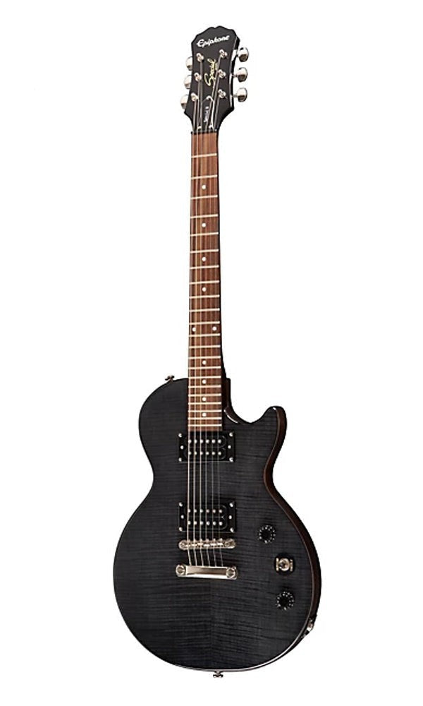 Epiphone ENS2TBNH3 Ltd Ed Les Paul Special-II Plus Top Best Beginner Electric Guitar - Transparent Black |  EPIPHONE |  ELECTRIC GUITAR |  Zoso Music