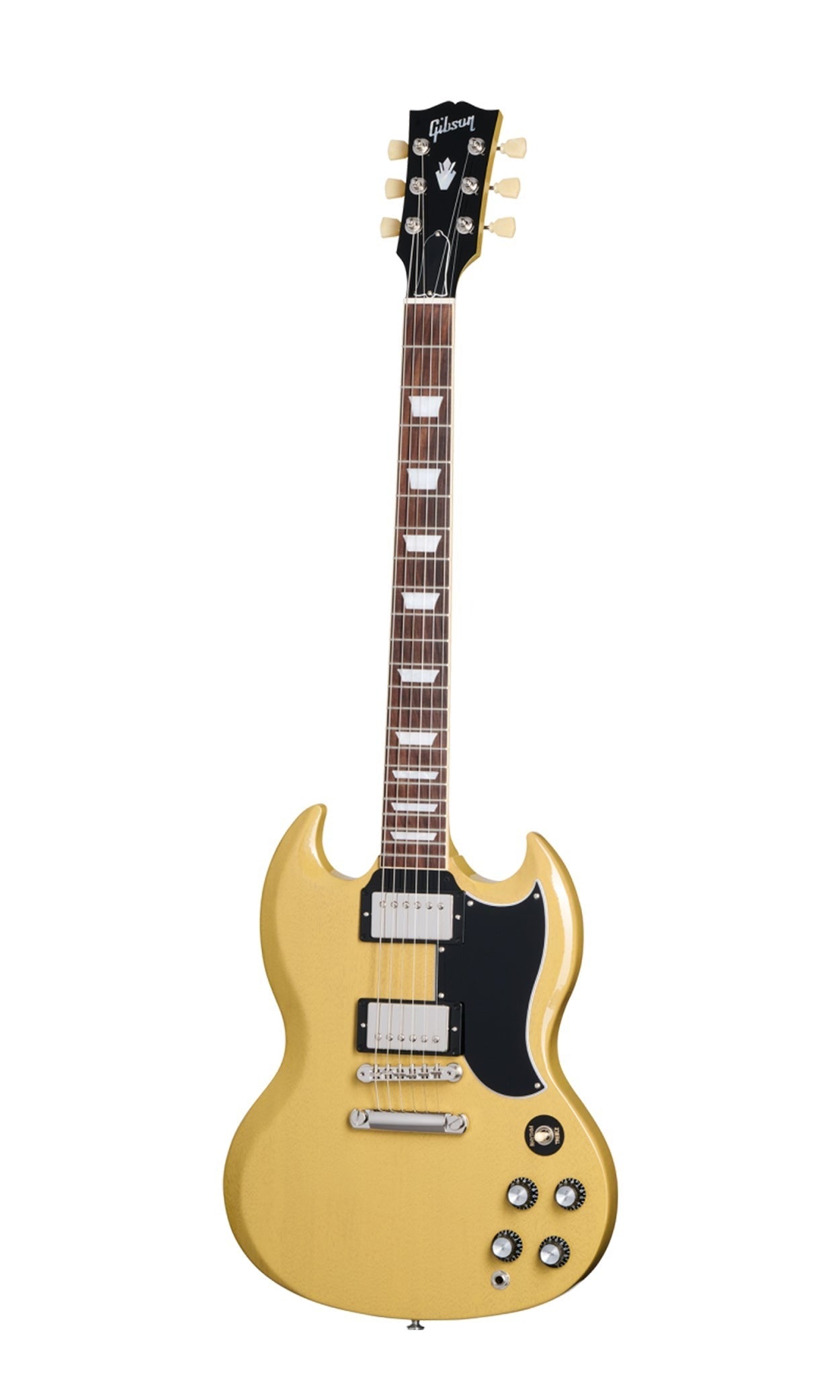 Gibson SG6100TVNH1 Sg Standard '61 Stopbar Electric Guitar - Tv Yellow