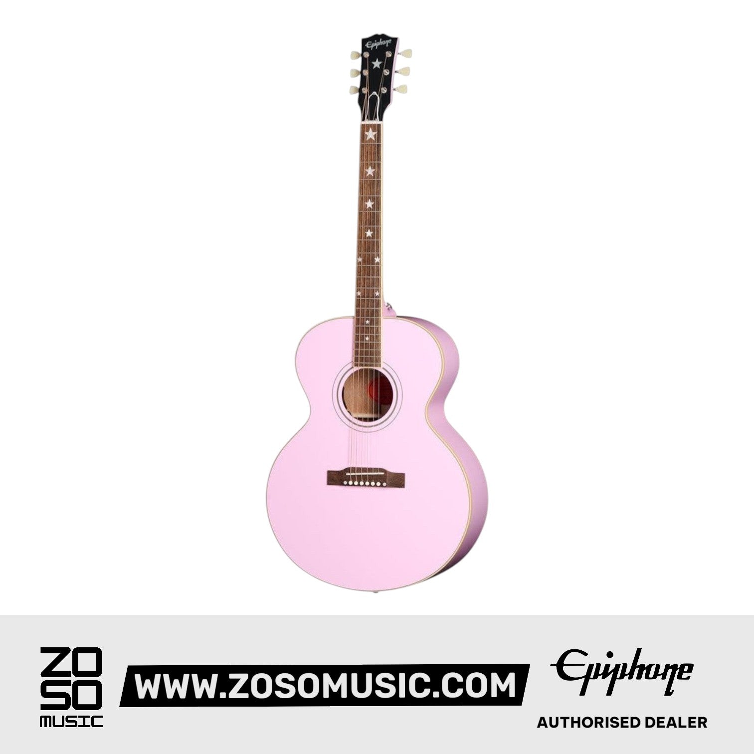 (Epiphone Inspired by Gibson Custom) Epiphone ECJ180LSEBNH1 J-180 LS Acoustic-Electric Guitar