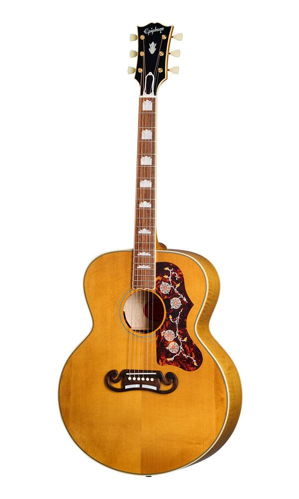 (Epiphone Inspired by Gibson Custom) Epiphone ECJ2057NAVGH1 1957 SJ-200 Acoustic-Electric Guitar - Antique Natural