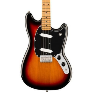 Fender Player II Mustang Electric Guitar, Maple FB, 3-Tone Sunburst | Zoso Music Sdn Bhd