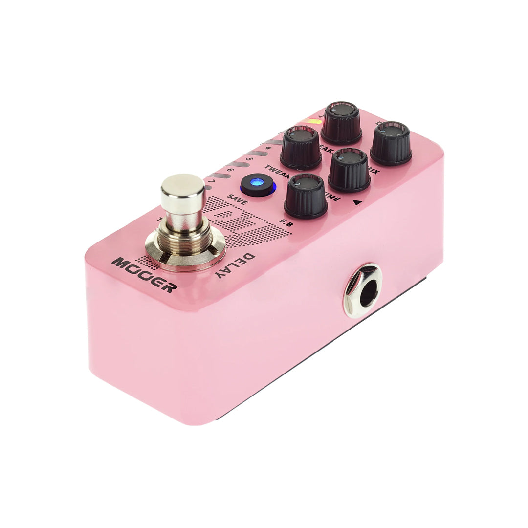 Mooer D7 Delay Pedal Guitar Effects Pedal |  MOOER |  MULTI-EFFECTS |  Zoso Music